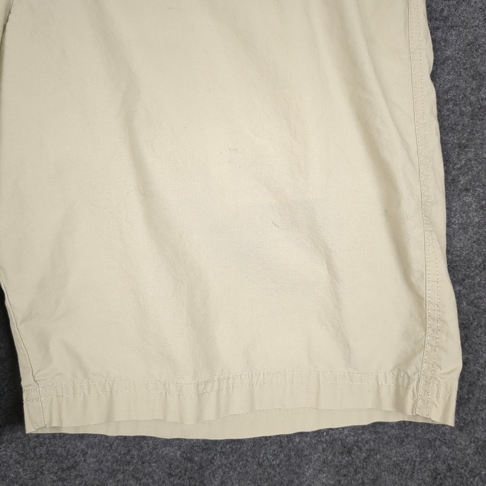 Columbia Mens Shorts Size 34W 10L Beige Flat Front Casual Outdoor - Picture 4 of 14